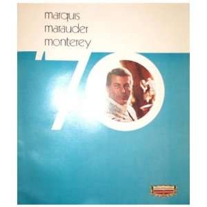  1970 MERCURY MARAUDER Sales Brochure Literature Book Automotive