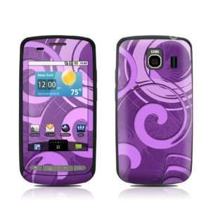  Purple Swirl Design Protector Skin Decal Sticker for LG Vortex 