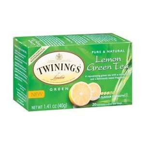  Twinings Lemon Green Tea, 1.41 Ounce Box (20 Tea Bags 