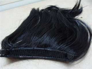 pack 14 Clip In Hair Extension Black Weave Extensions  