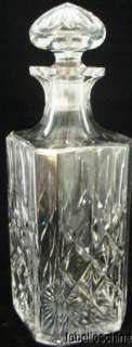 Cut Glass / Crystal Decanter Cross and Olive flaws 87  