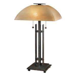 By Minka Lavery  Iron Oxide Finish Accent Lamp