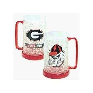  Georgia Bulldogs NCAA Crystal Freezer Mug Sports 