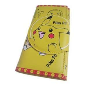  Pokemon Pikachu Clutch button long Wallet / Bi Fold Wallet 