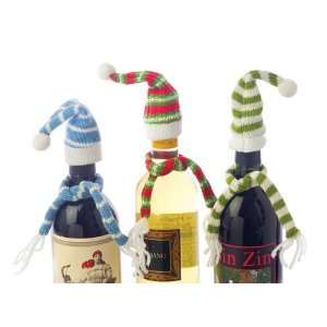  Bundle Up Wine Bottle Topper Set