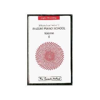  Suzuki Piano School Volume 6   Cassette (Aide) Musical 