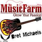 Dean Bret Michaels   The Player Graphic Acoustic Guitar