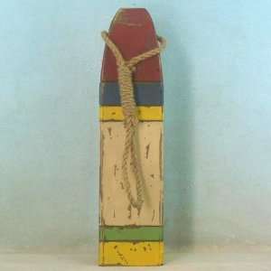  Wooden Mulit Color Buoy 22   Wooden Floats & Buoys 