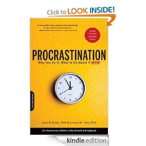 Procrastination Jane B. Burka  Kindle Store