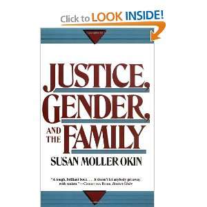   Justice, Gender, And The Family [Paperback] Susan Moller Okin Books