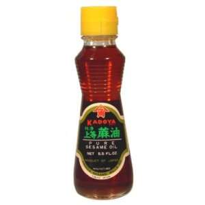 Kadoya   Pure Sesame Oil 5.5 Oz. Grocery & Gourmet Food