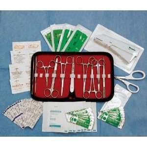  Survival Surgical & Suture Emergency First Aid Kit 50PC w 