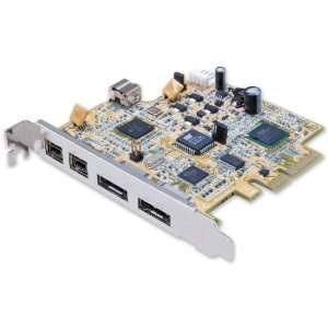   Pro 5 port eSATA/1394b PCIe (x4) Host Adapter