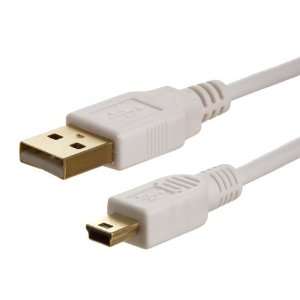  USB 2.0 Cable, Type A Male to Mini B USB Cable (1.5 Feet 