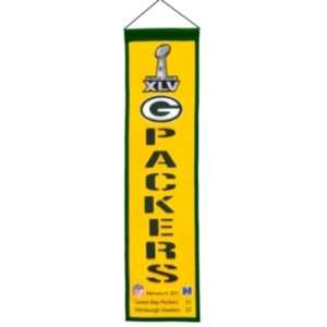  Packers Super Bowl 45 Heritage Banner