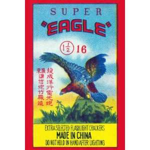  Super Eagle Extra Selected Flashlight Crackers 12X18 Art 