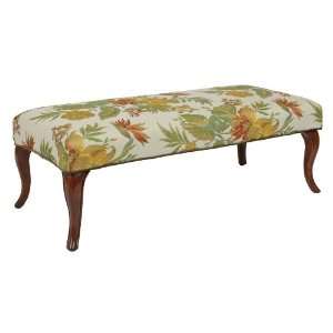  Orchid Slipcover for Cabriole Leg Upholstered Bench