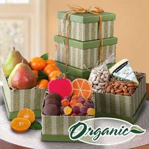 Cascades Organic Fruit and Treats Tower  Grocery & Gourmet 