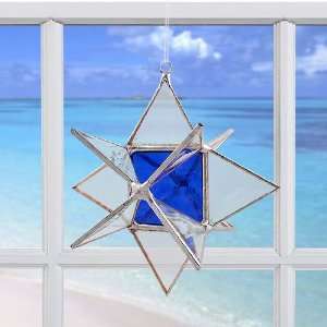  Wishing Star (Crystal Blue Suncatcher) Prism Star Window 