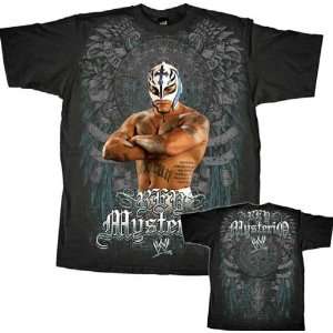  REY MYSTERIO   FLY HIGH WWE WRESTLING T SHIRT   SIZE ADULT 