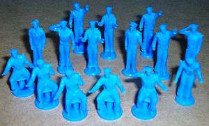 Remco Barracuda submarine vintage toy soldiers sailors 1 1/4 lot of 