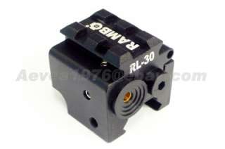   Adjustable Red Laser Sight for Compact/Subcompact Pistols #RL 30