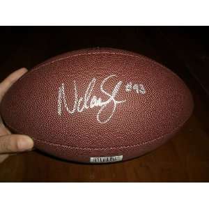  NDAMUKONG SUH SIGNED AUTOGRAPHED FOOTBALL DETROIT LIONS 