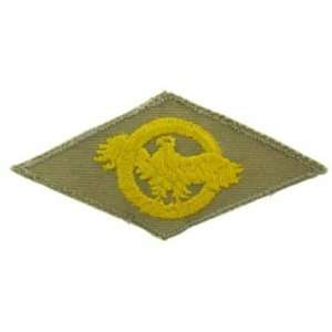  WWII Ruptured Duck Honorable Discharge Patch Yellow 