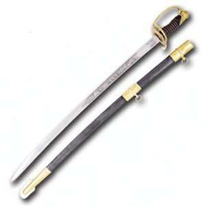   Confederate Cavalry Officers Sword with Scabbard