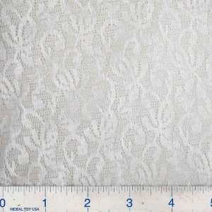  56 Wide Stretch Lace White Fabric By The Yard Arts 