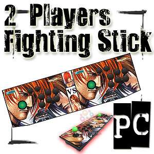 Players Fighting Stick Arcade Game Joystick PC 6 Key Pro Street 