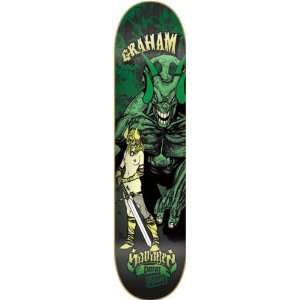  Creature Graham Savages(raw) Deck 9.0 Caution Skateboard 