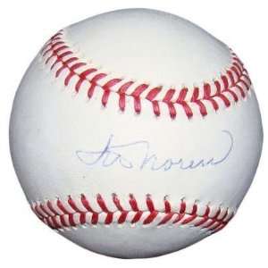  Autographed Irv Noren Baseball   Official AL 1952 56 