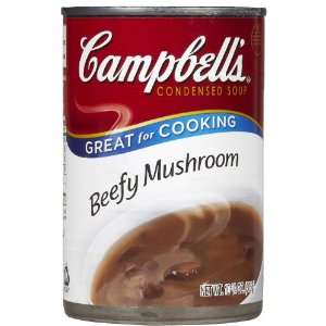 Campbells Beefy Mushroom, 10.75 oz, 12 pk  Grocery 