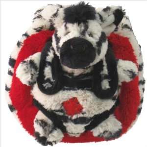  Kids Red Plush Handbag With Zebra Stuffie  Affordable Gift 