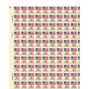   Capitol Perforated Sheet of 100 x 13 Cent US Postage Stamps Scot 1622c