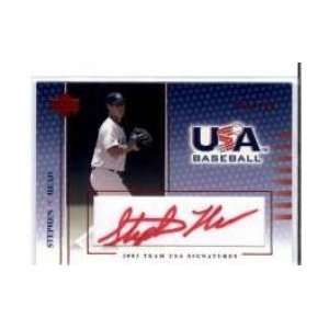 2003 USA Baseball National Team Signatures Red #S 8 
