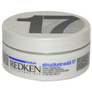  Redken Structure Wax 17 for Unisex, 1.7 Ounce Beauty