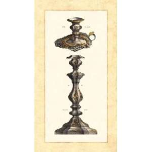  Plateria   Candelabro II Archive. 11.00 inches by 19.75 