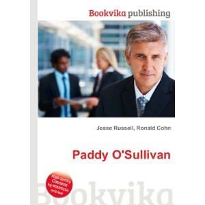  Paddy OSullivan Ronald Cohn Jesse Russell Books