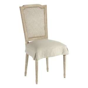   French Country Shabby Chic Caned Back Dining Chair