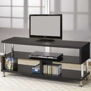  TV/Media Console with Chrome Accents by Coaster