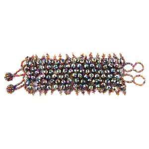  Stringed Beads Bracelet   Rainbow Topaz Color Jewelry
