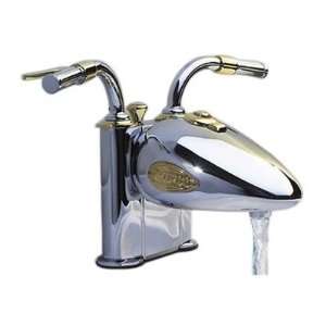 Water Creation F1 0002 4 Centerset Motorcycle Bathroom Faucet