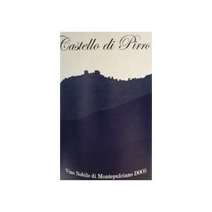  2007 Castello Di Pirro Vino Nobile Di Montepulciano 750ml 