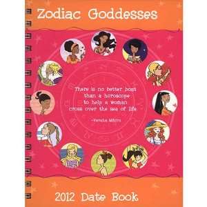  Zodiac Goddesses 2012 Hardcover Engagement Calendar 