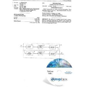  NEW Patent CD for PITCH DETECTOR 