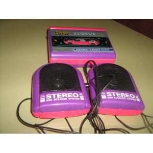  Street Beat Stereo Cassette Player with Detachable 