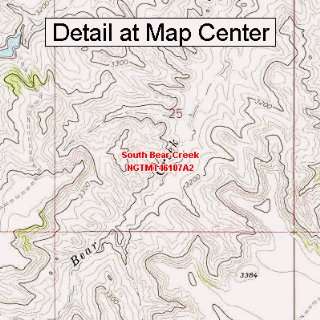   Map   South Bear Creek, Montana (Folded/Waterproof)