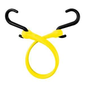   Perfect Bungee 13 Inch Easy Stretch Strap with Nylon S Hooks, Yellow